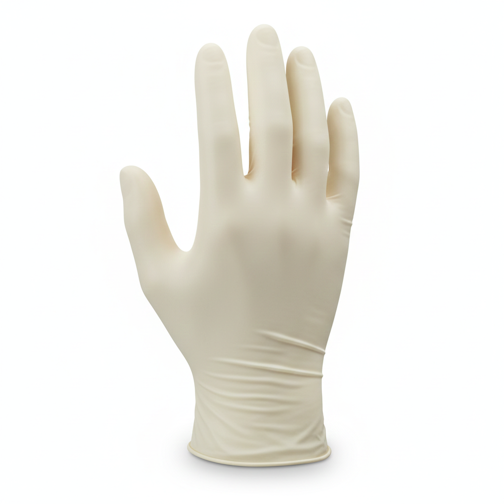 Luva Latex caixa com 100 unidades